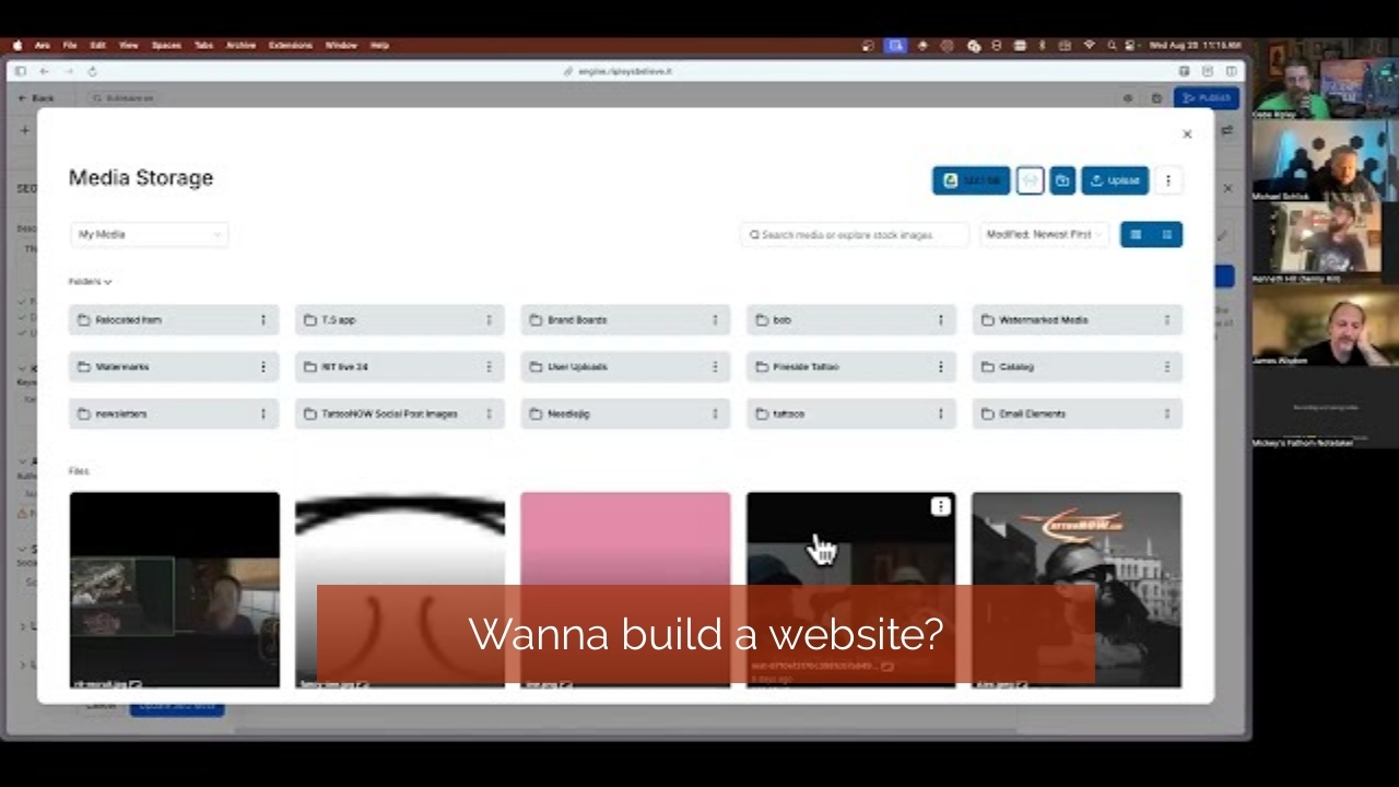 Master Your Website with TattooNOW's Builder: Gabe Ripley's Guide