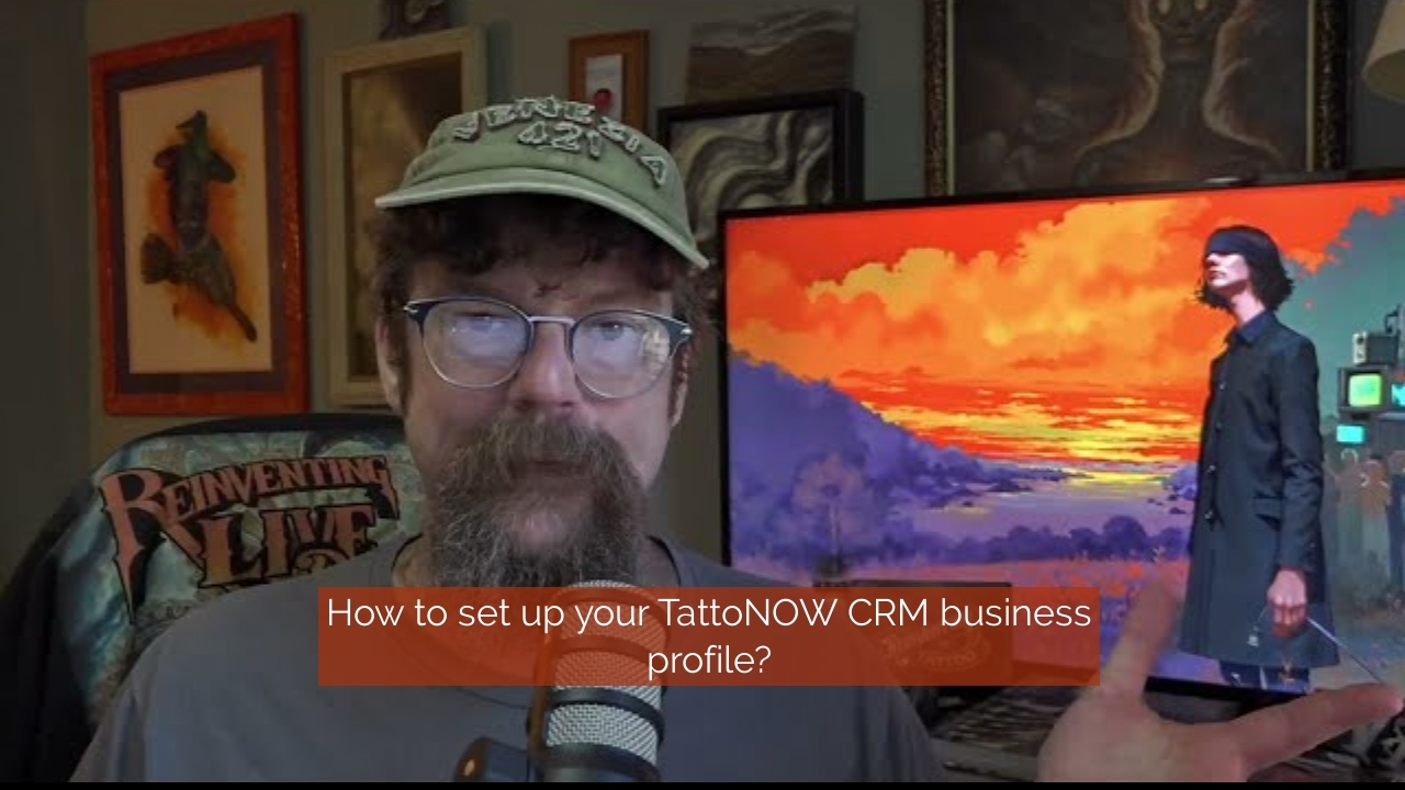TattooNOW CRM Business Setup Guide