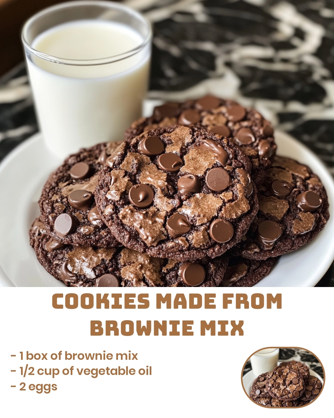 Cookies Made From Brownie Mix