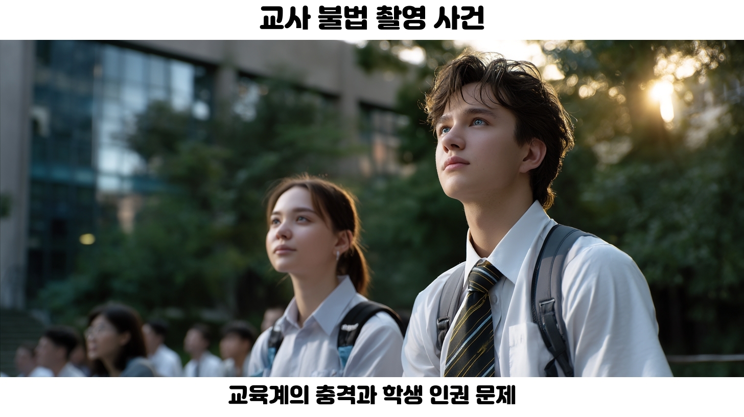 교사 불법 촬영 사건