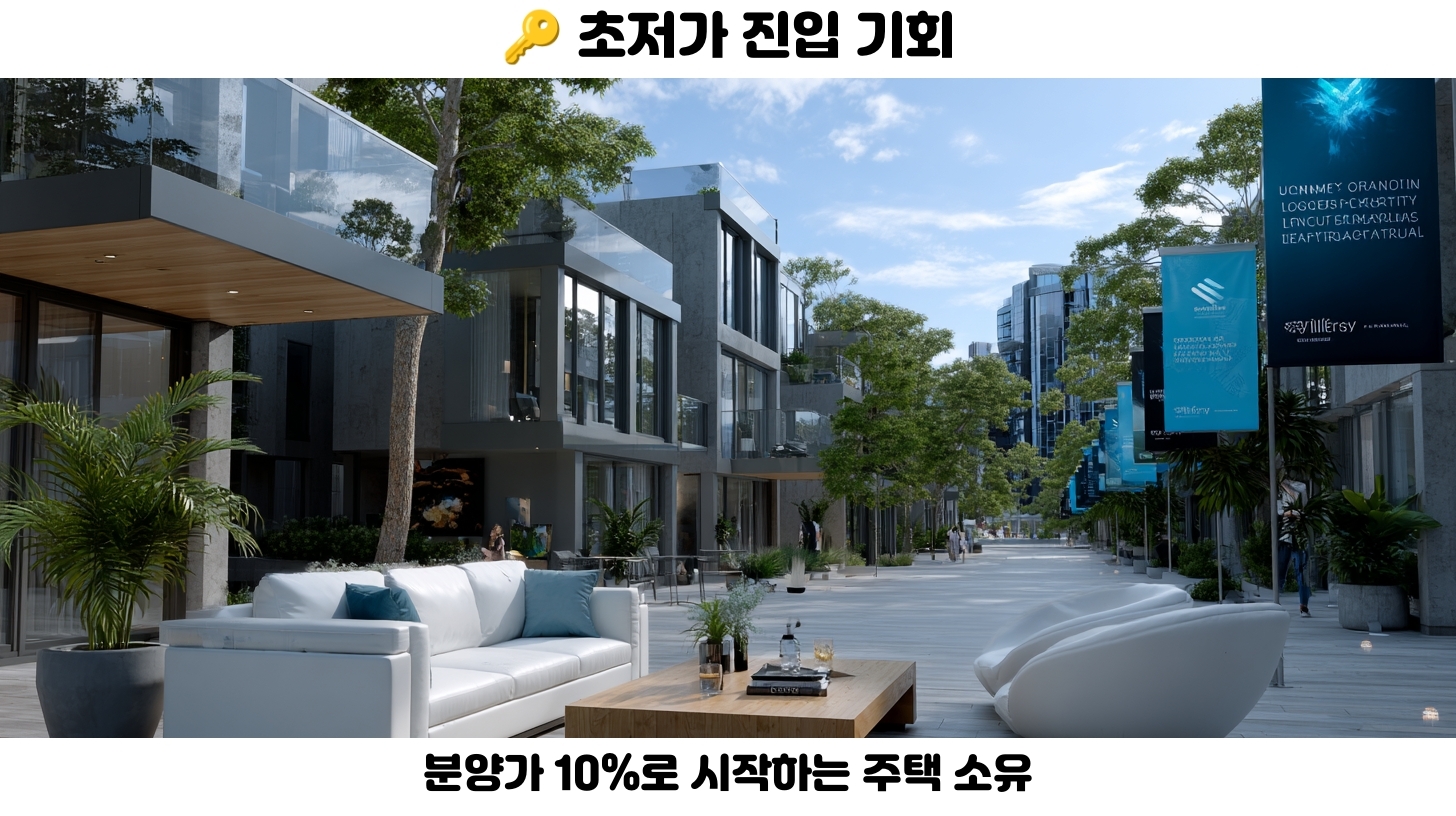 지분적립형 주택의 장점과 단점