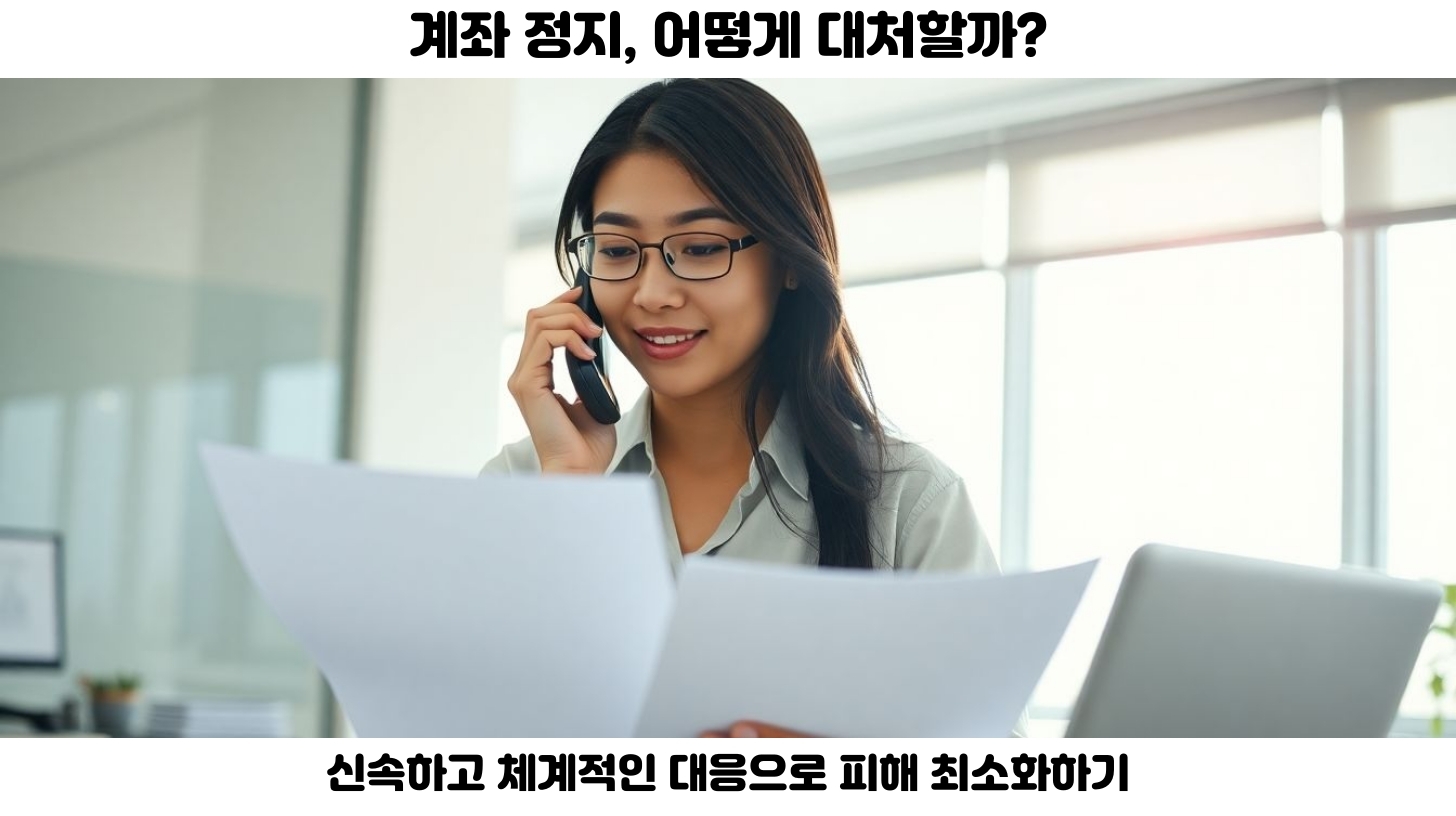 통장 묶기 범죄, 당신의 계좌도 위험하다: 피해 사례와 대처 방법 5 통장 묶기 범죄의 대처 방법