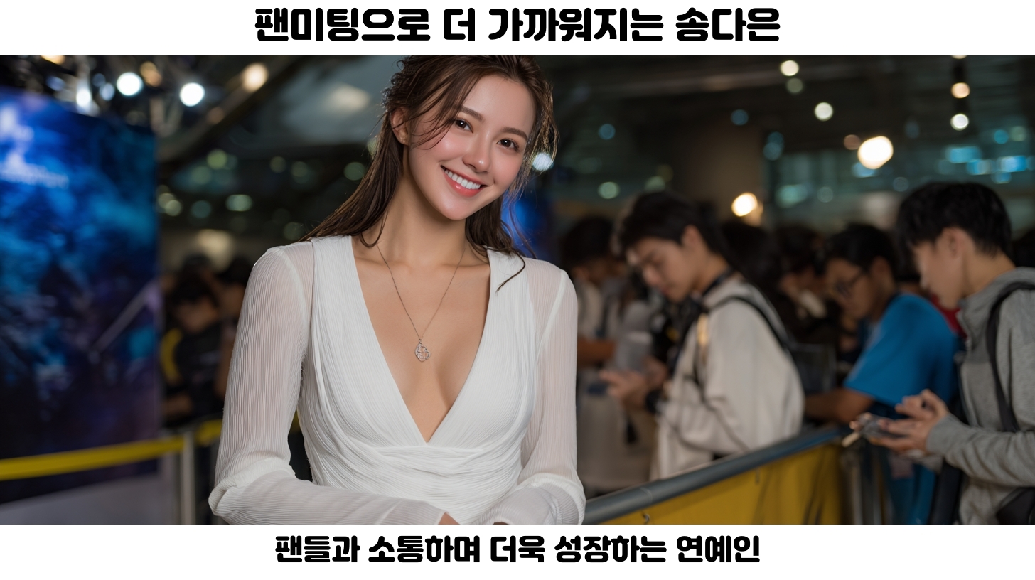 송다은, 지금 뜨는 스타의 모든 것: 데뷔부터 최신 소식까지 5 송다은의 다양한 활동