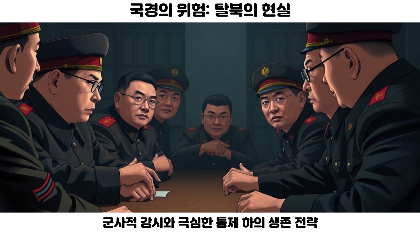 북한에서 일가족 탈북 사건: 김정은 체제와 국경 긴장 고조 3 김정은 위원장의 경계 감시 강화 지침