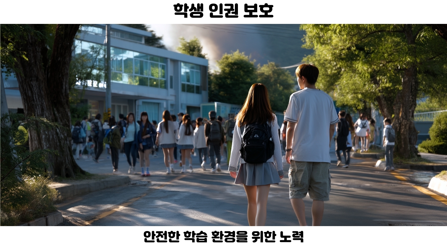 학교 안전을 위협하는 불법 촬영