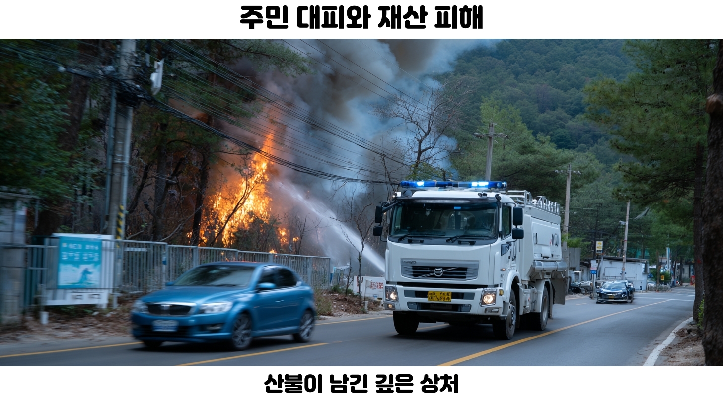 강릉 산불 피해 복구 계획과 지원 정책