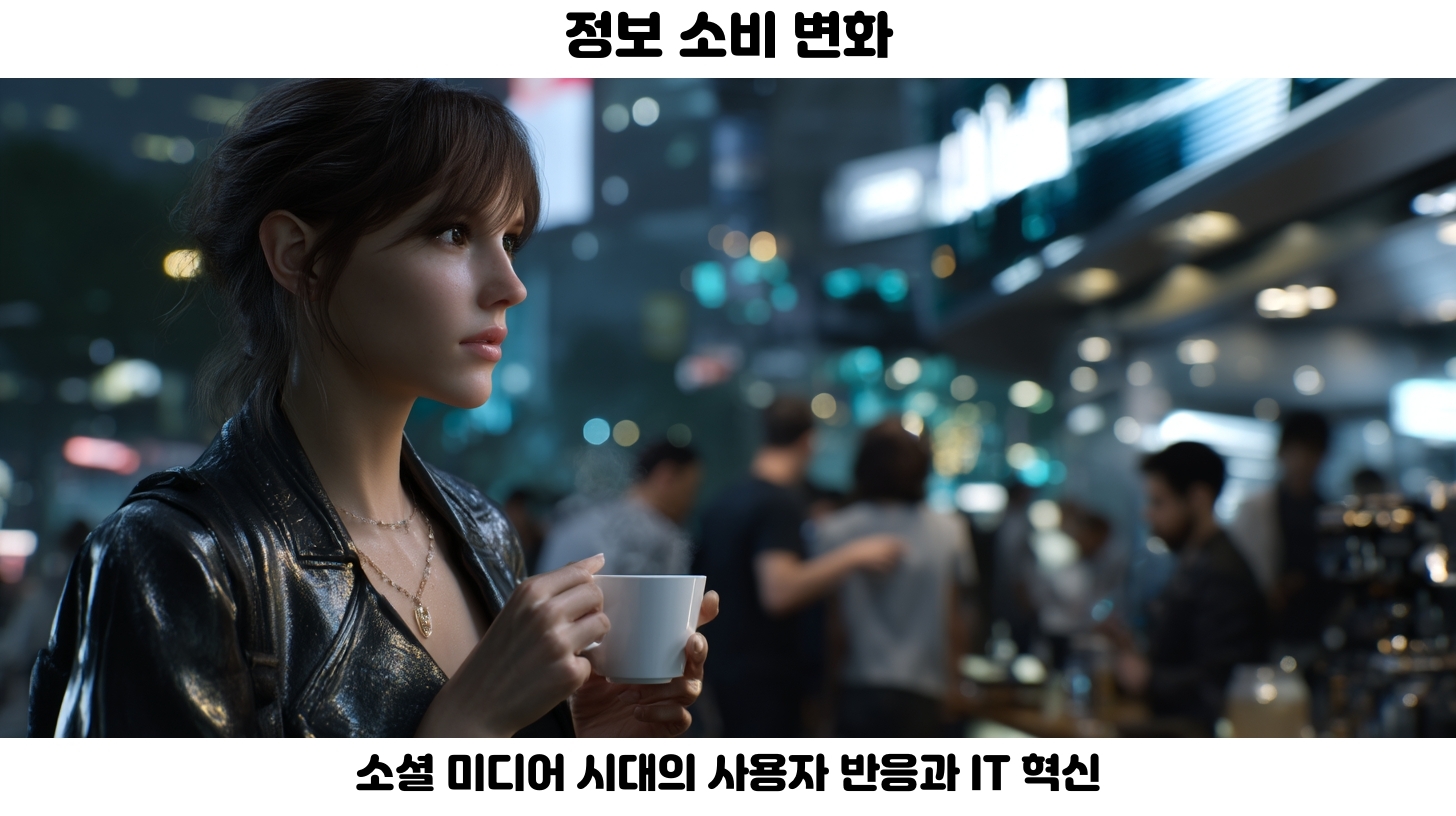 정보 소비 변화: 소셜 미디어 시대의 사용자 반응과 IT 혁신 2 정보 소비 변화