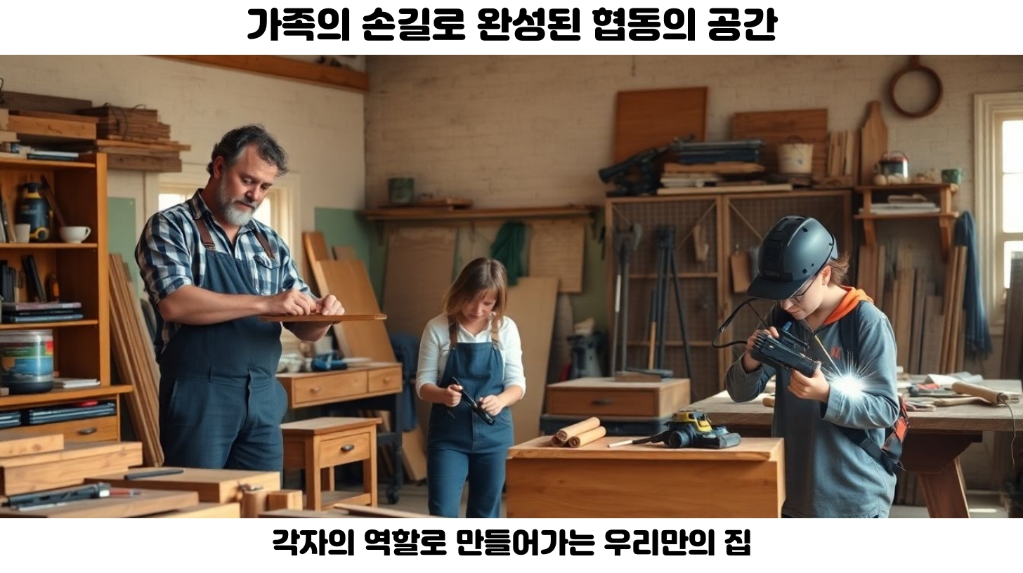 목공과 용접으로 완성한 꿈의 공간