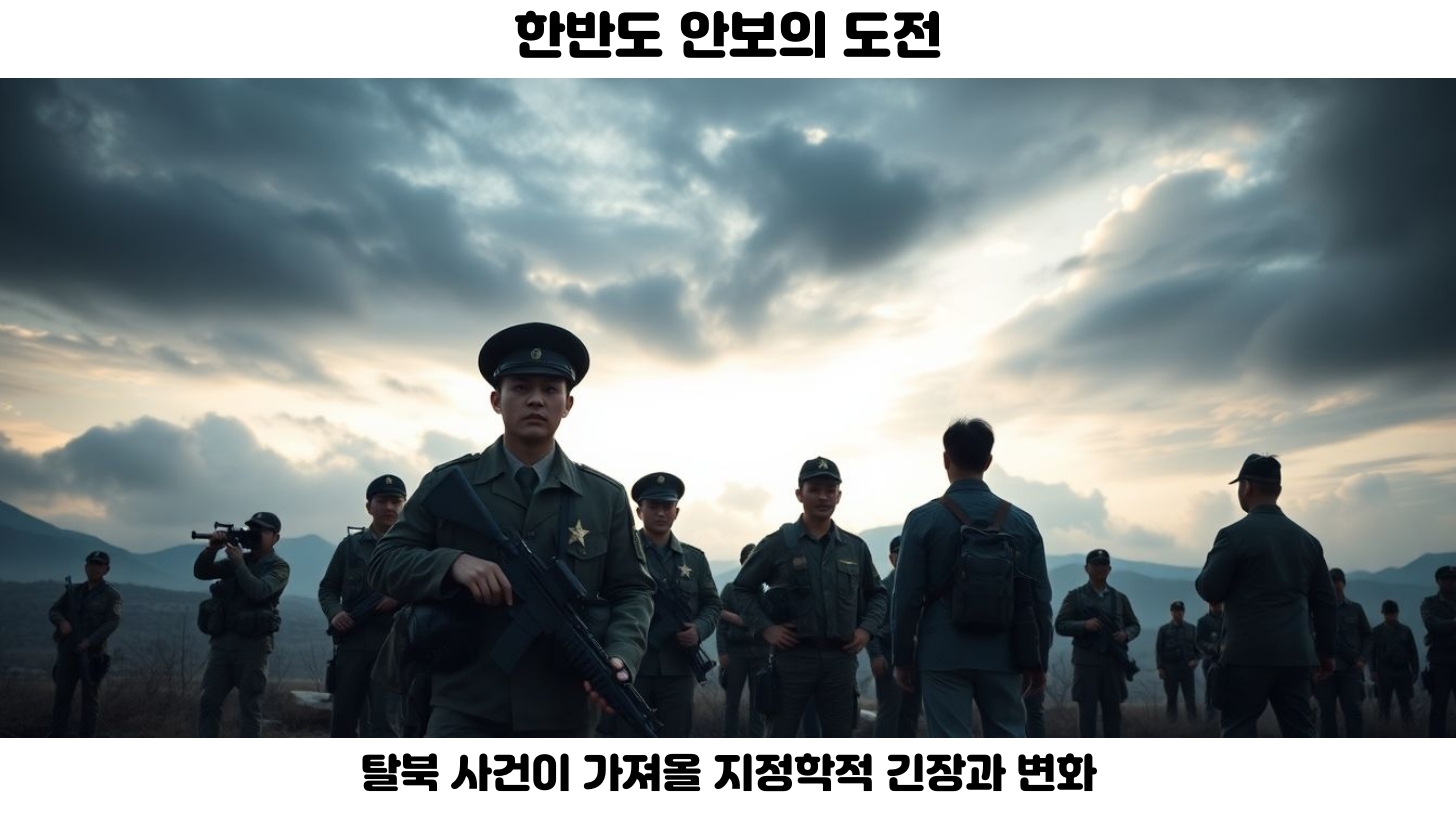 북한에서 일가족 탈북 사건: 김정은 체제와 국경 긴장 고조 5 탈북 사건이 한반도 안보에 미치는 영향