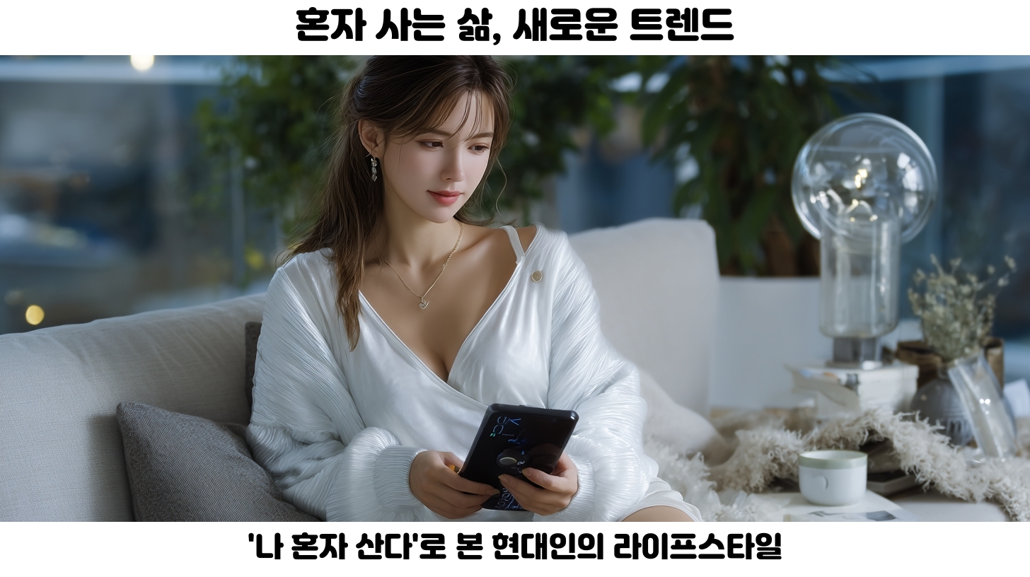 혼자 사는 사람들을 위한 필수 아이템 소개