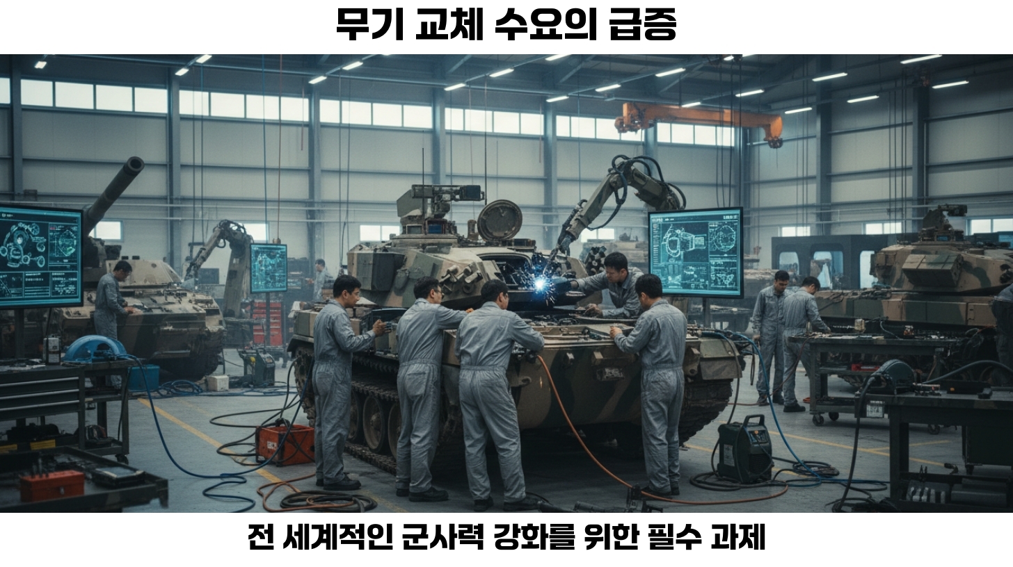 2025년 방산 협력 확대: K방산의 중동 시장 진출과 무기 교체 수요 3 중동 시장에서의 무기 교체 수요 분석