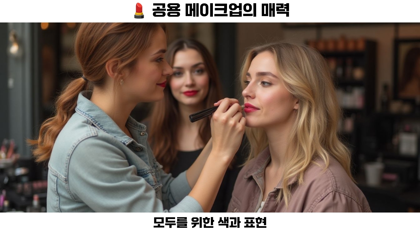 젠더 뉴트럴 뷰티: 모든 성별을 위한 포용적 메이크업과 향수 트렌드 4 공용 메이크업 제품의 장점