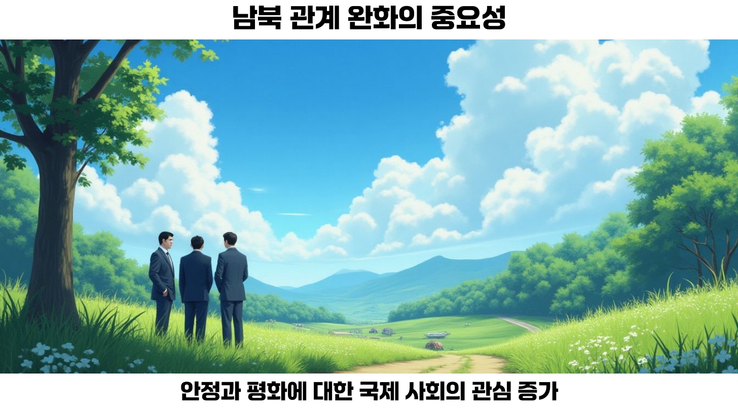 남북 관계 완화의 새로운 전환점: UN 연설과 비무장지대 협력의 중요성 2 남북 관계 완화, 오늘의 의미와 미래 전망