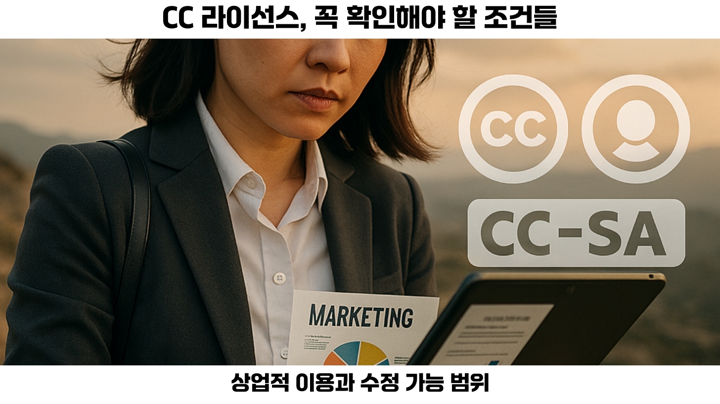 저작권 있는 이미지와 영상 사용 시 반드시 알아야 할 주의점 4 #저작권 #이미지사용 #영상사용 #CC라이선스 #법적문제 #저작권법 #디지털콘텐츠 #출처표시 #상업적이용