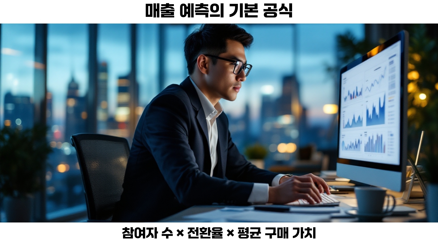 매출 예측의 기본 공식