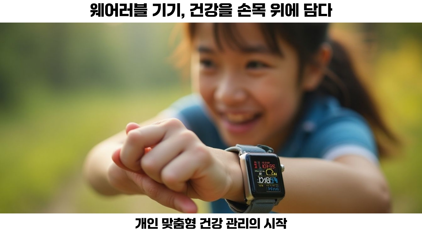 헬스케어 기술의 혁신: 원격 진료와 AI 진단의 미래 4 웨어러블 기기