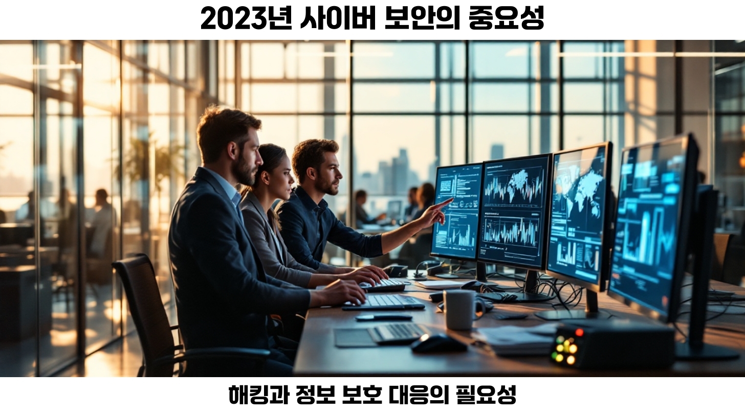 2023년 사이버 보안: 해킹에서 기업 대응까지, 정보 보호를 위한 효과적인 정책 강화 방안 2 2023년 사이버 보안 동향: 해킹 위협의 변화