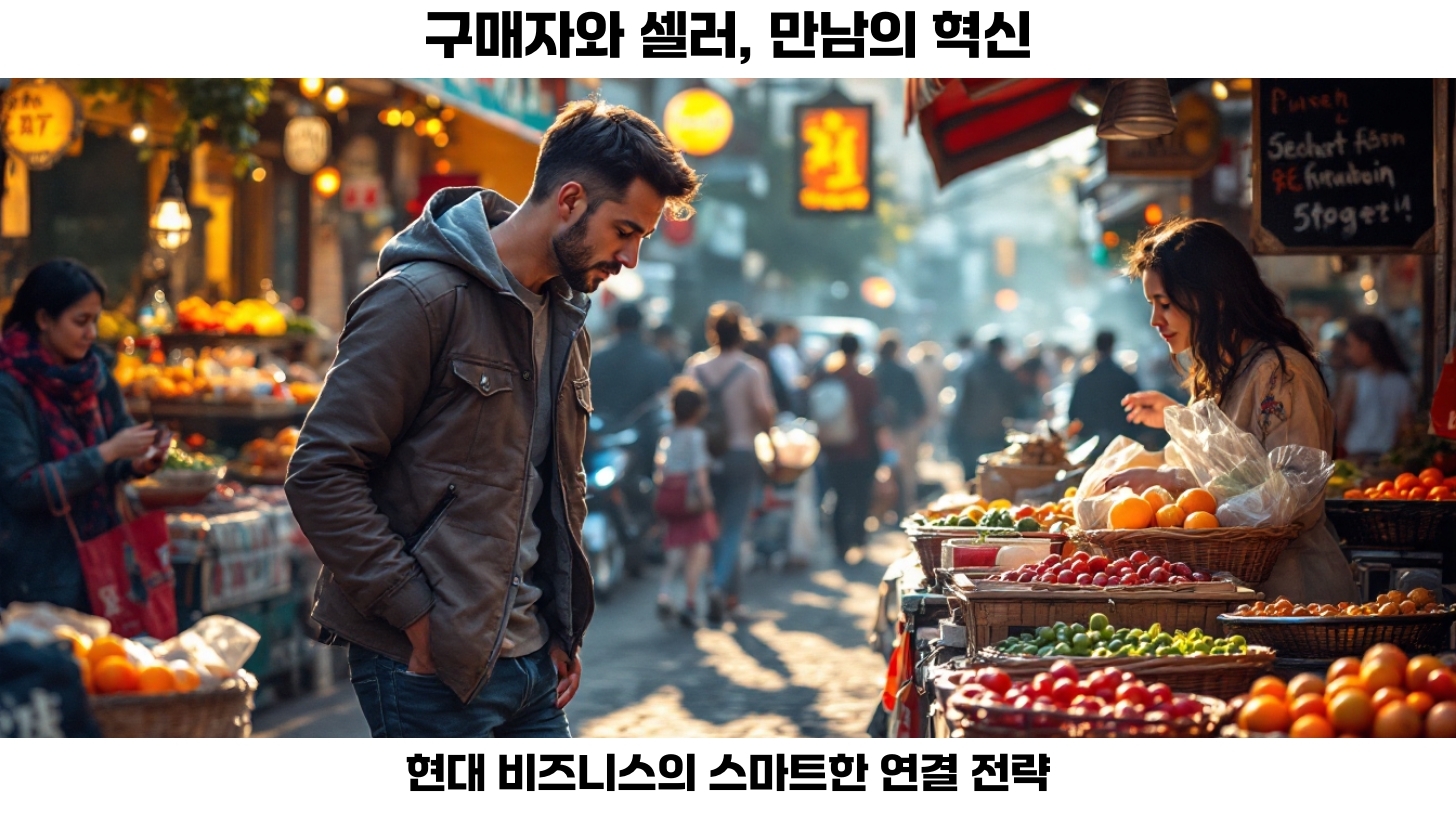 첫번째, 구매자와 셀러를 연결하는 것은 현대 비즈니스에서 중요한 전략 중 하나입니다.