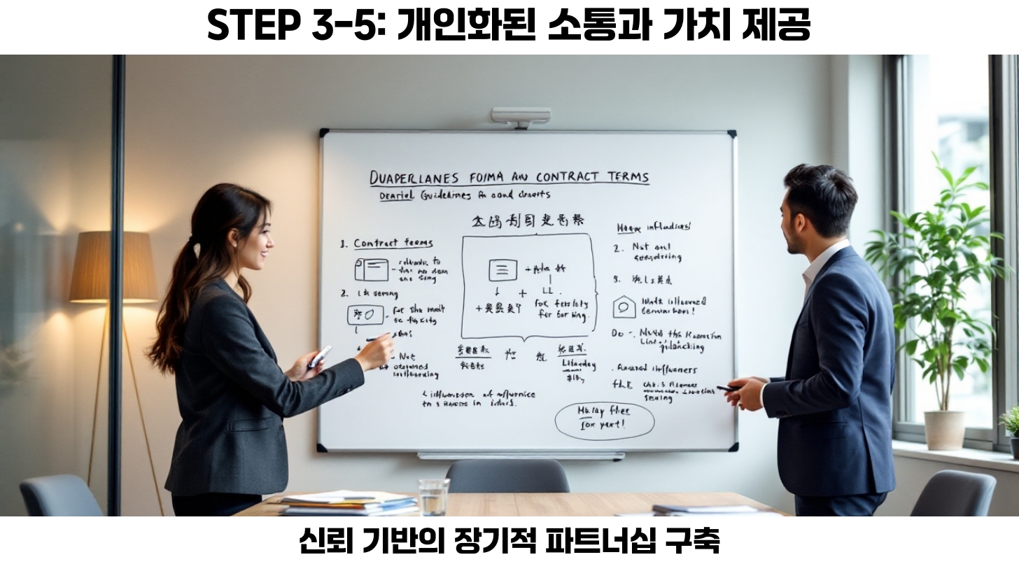 적합한 인플루언서를 조사하는 과정이 필요합니다.