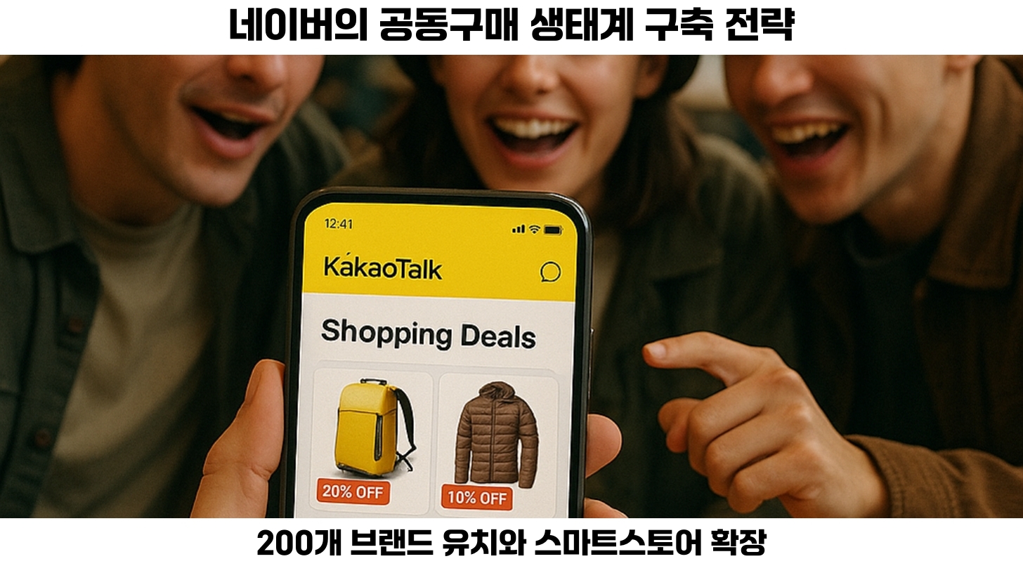 대기업의 공동구매 시장 진입: 네이버와 카카오의 전략과 전망 4 #대기업 #공동구매 #네이버 #카카오 #전자상거래 #라이브커머스 #톡딜 #소비자경험 #머니2.0 #트렌드