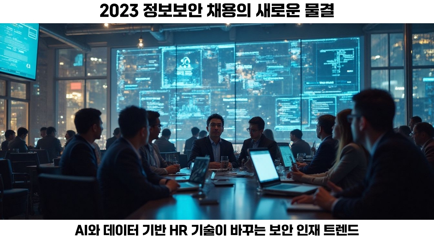 정보보안 채용 트렌드 이미지