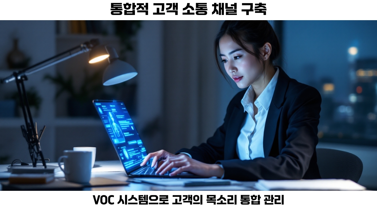 채널 통합을 통해 고객의 목소리를 명확히 파악할 수 있습니다.