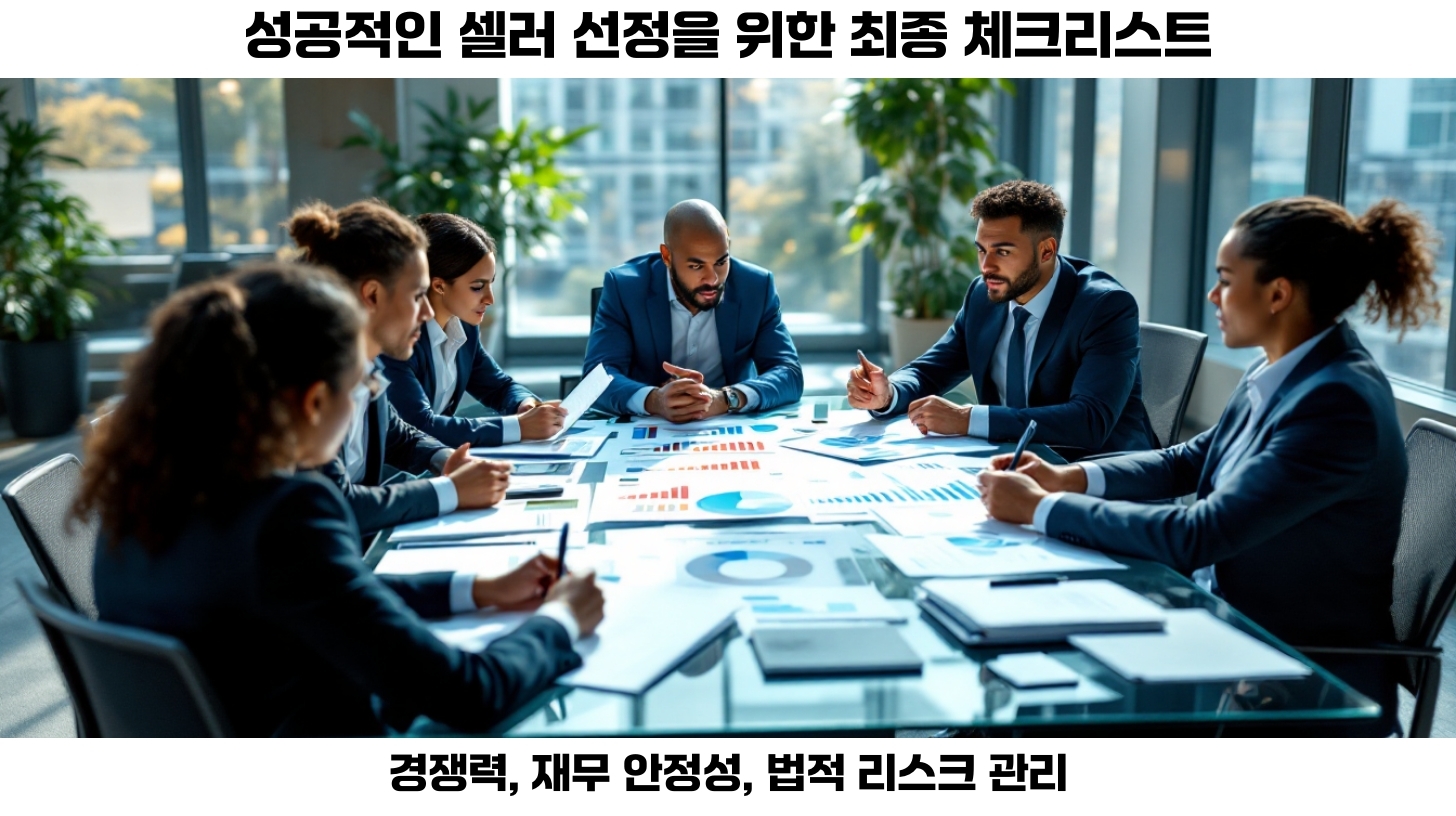 셀러 선정 기준 완벽 가이드: 성공적인 비즈니스를 위한 필수 포인트 5 셀러 선정 결론