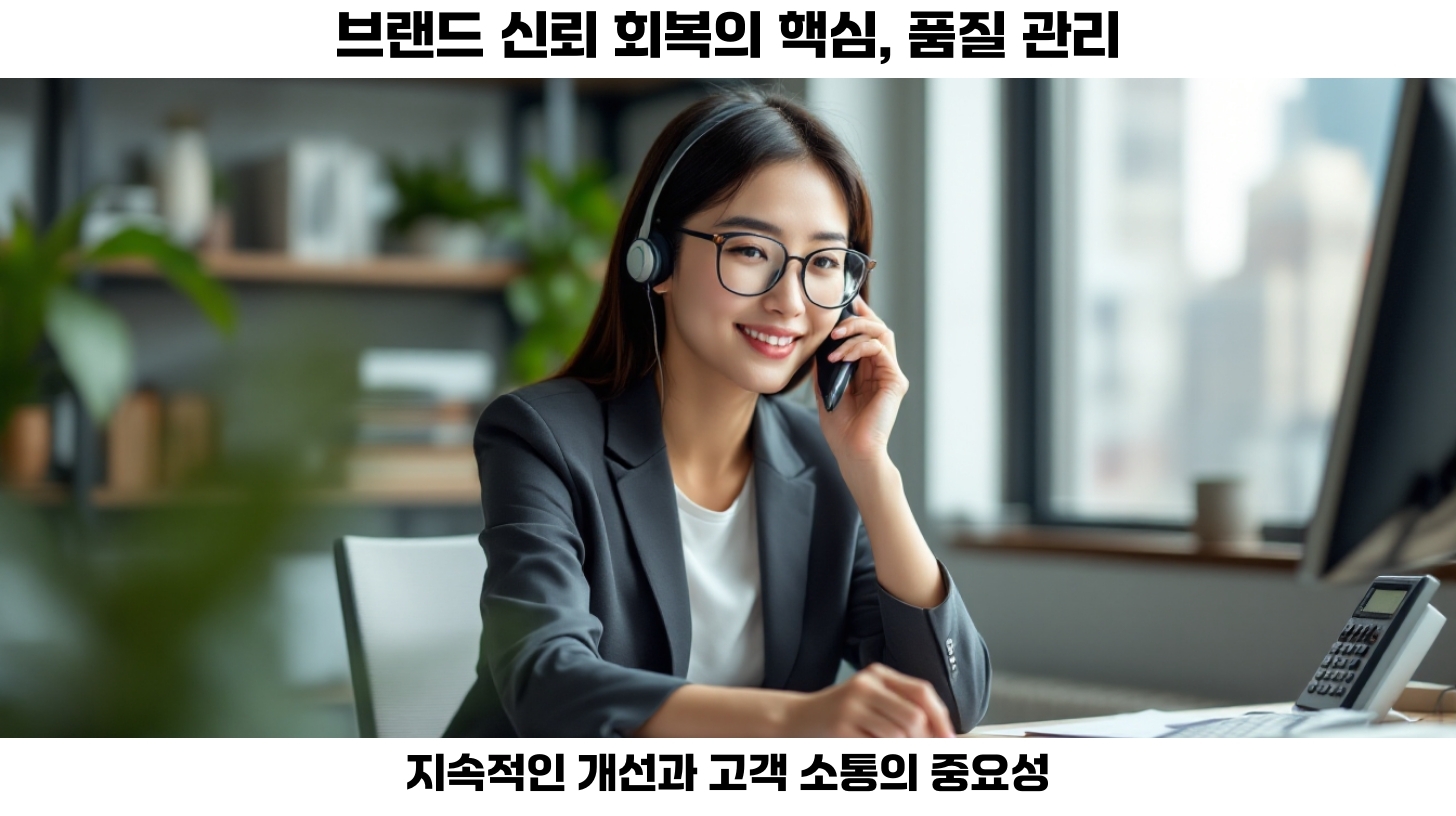 품질, 배송, 환불: 고객 불만을 해결하는 스마트한 접근법 5 품질 관리와 고객 신뢰 회복
