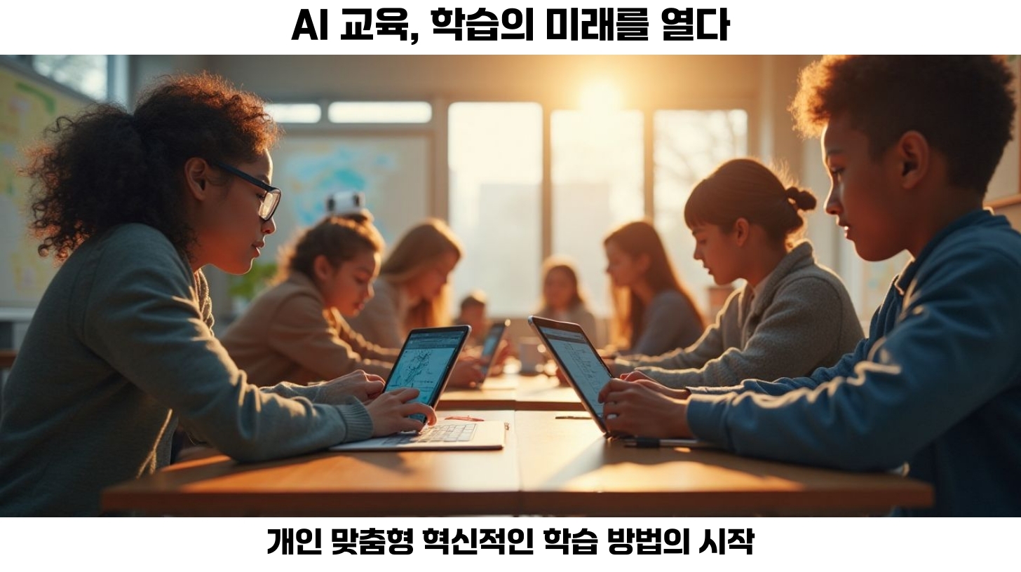 AI 교육으로 맞춤형 학습 혁신하기: 온라인 강의와 AI 튜터의 미래 2 AI 교육이란 무엇인가? 기본 개념 이해하기