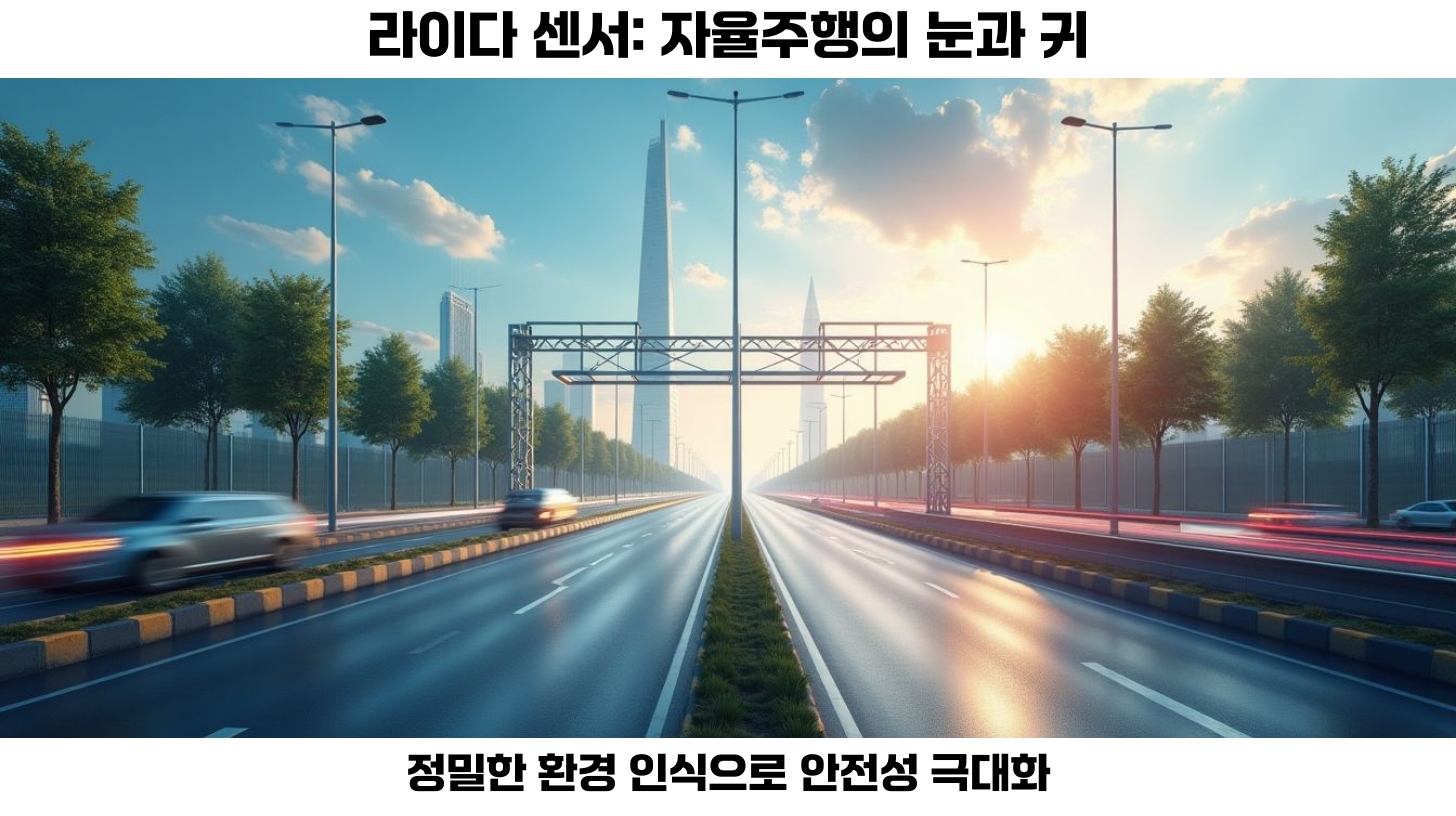 자율주행 기술의 미래: 라이다 센서와 무인 차량이 도심 운행을 혁신하다 3 라이다 센서가 가져오는 변화: 정확성과 안전성