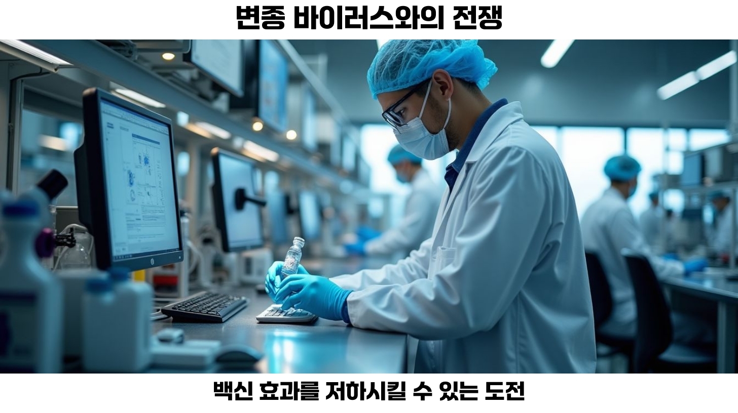 코로나19 백신 접종과 변종 바이러스: 접종률 증가를 위한 최신 정부 방역 정책 3 변종 바이러스의 영향과 예방책