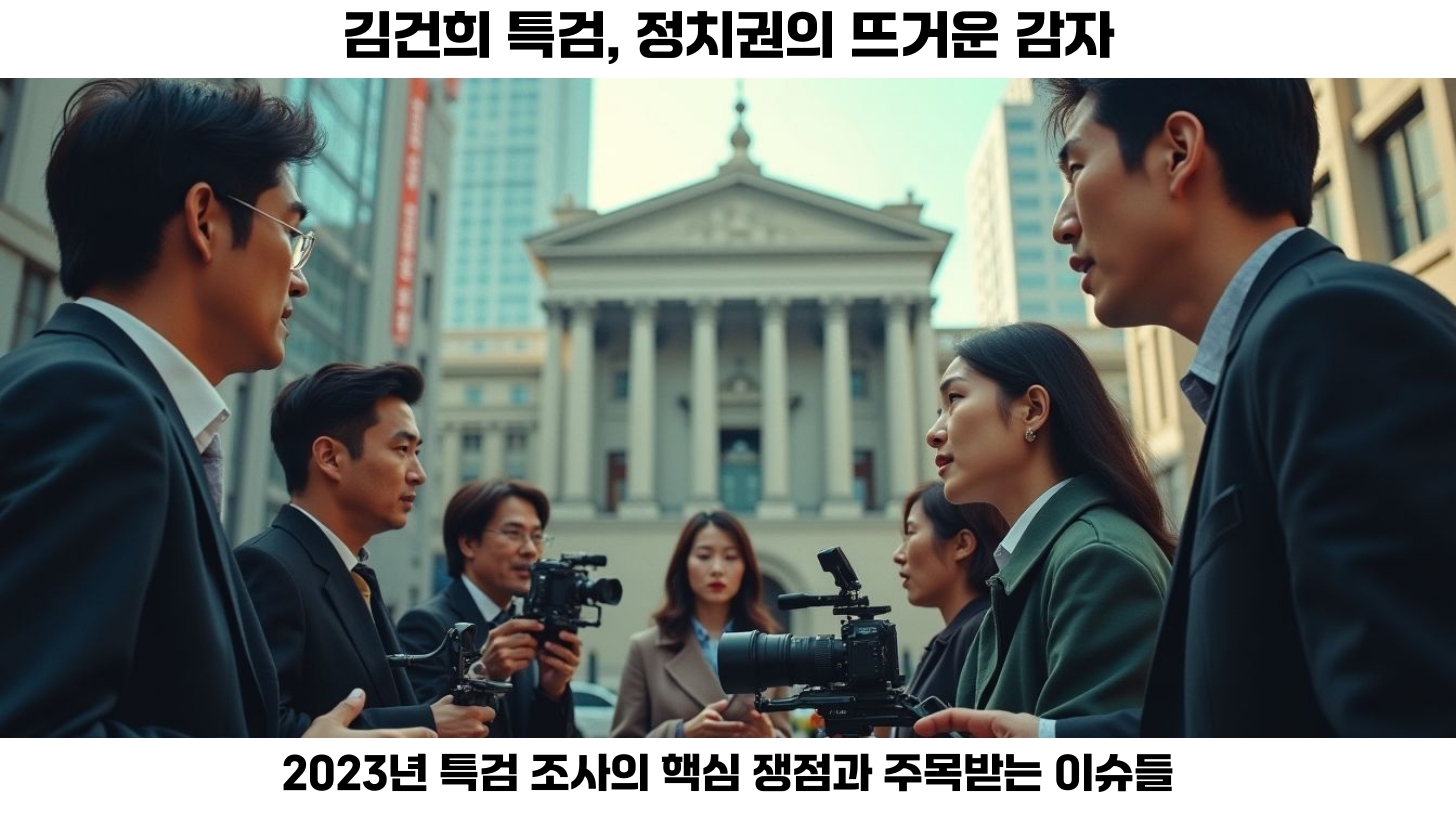 김건희 특검 조사 일정 및 주요 쟁점 정리