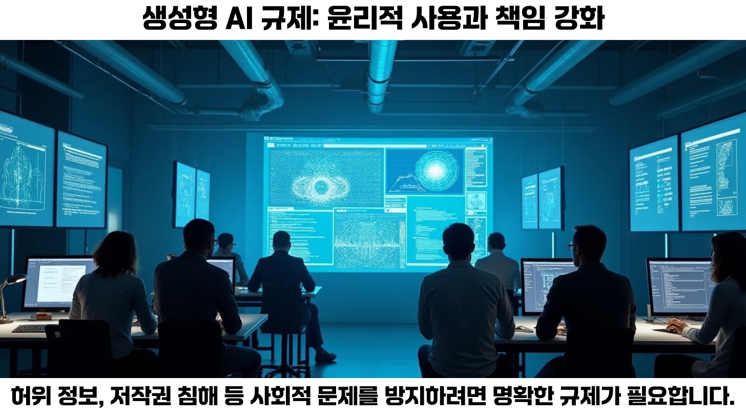 생성형 AI 규제: 미래기술을 안전하게 만들기