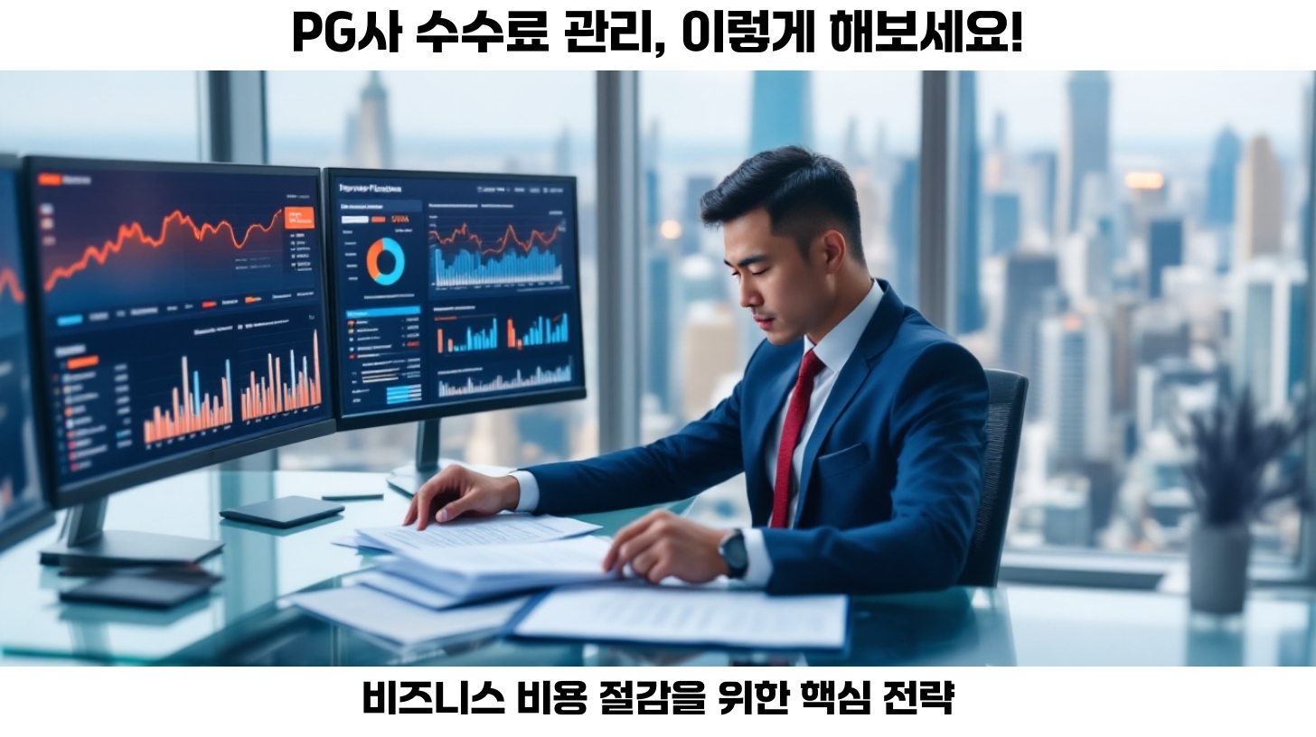 첫번째, PG사와 간편결제 수수료 관리는 모든 사업자에게 중요한 과제가 되고 있습니다.