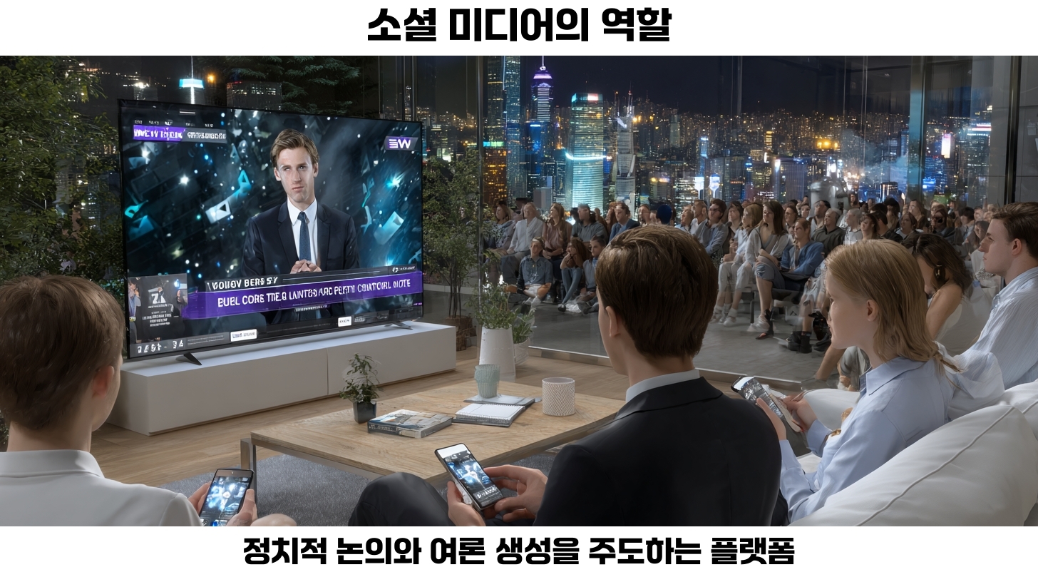 정치 이슈와 대중의 반응: 소셜 미디어의 역할