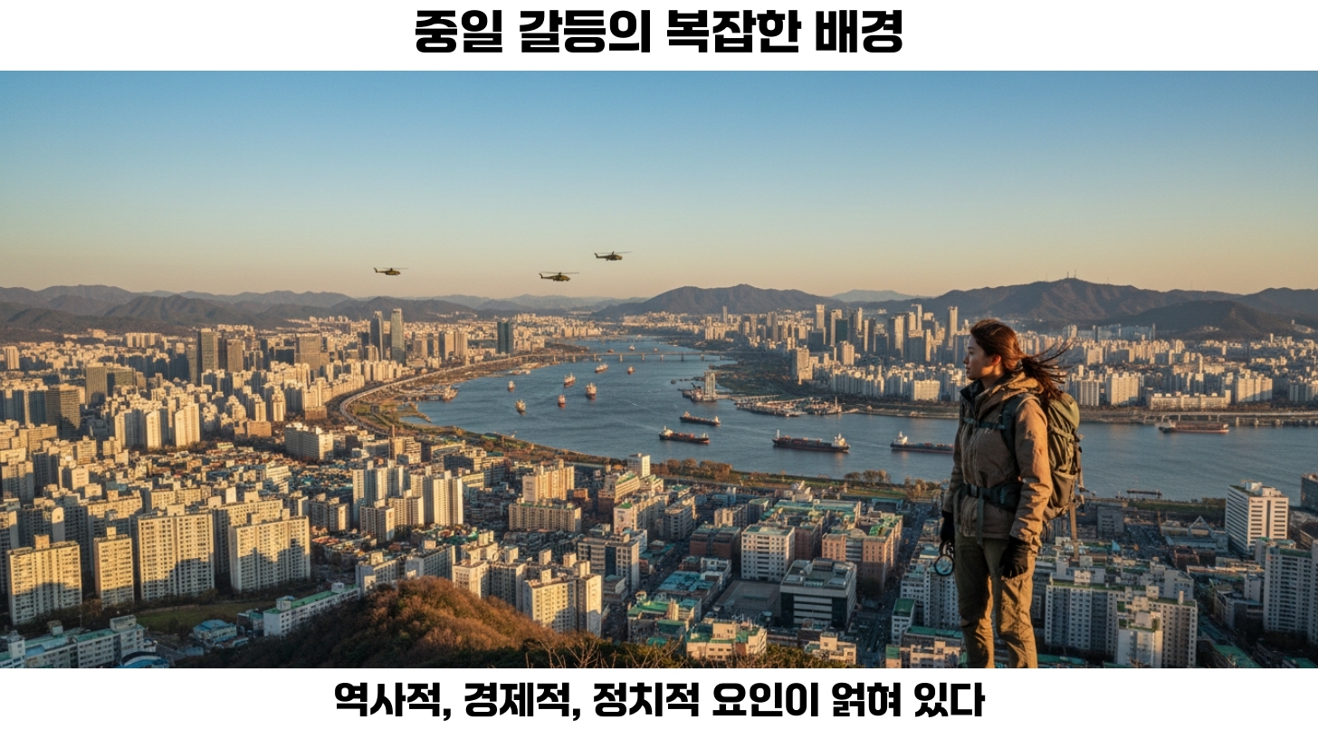 중일 갈등의 역사적 배경과 현재 상황