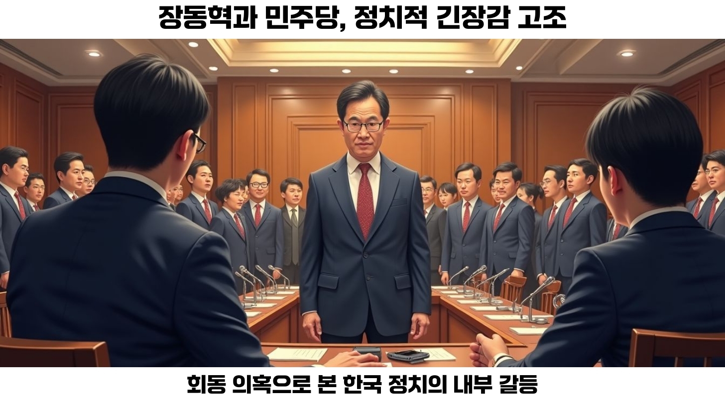 장동혁 vs 민주당, 회동 의혹의 배경과 의미