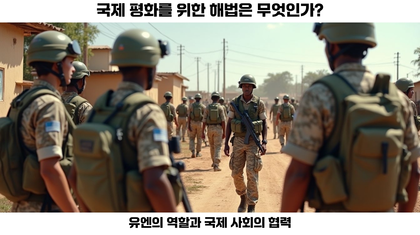 국제 분쟁에 대한 관심