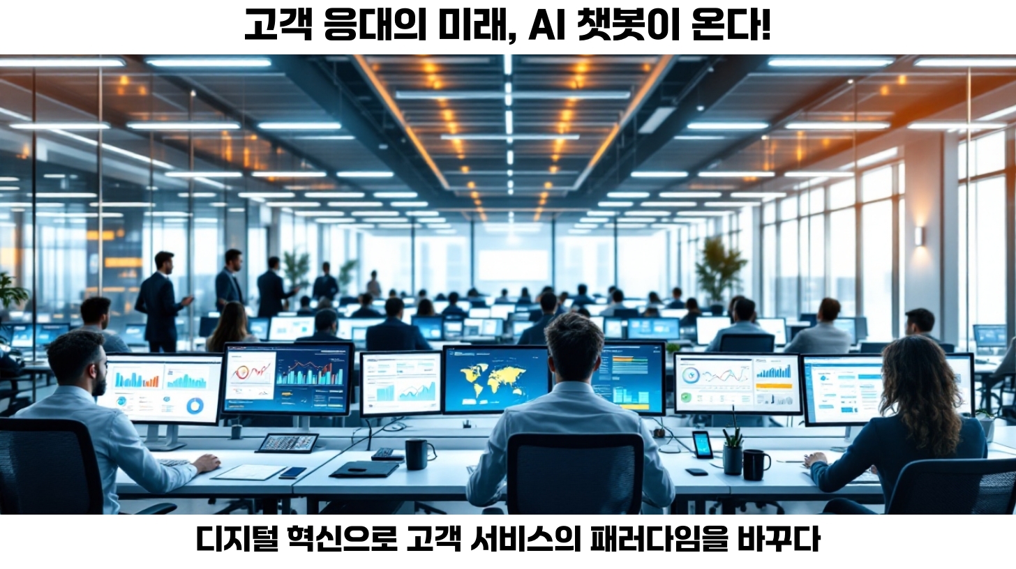 고객 응대의 미래: AI 챗봇을 통한 자동화의 범위와 가능성 2 첫번째, 최근 고객 응대 분야의 디지털화는 점점 더 두드러지고 있습니다.