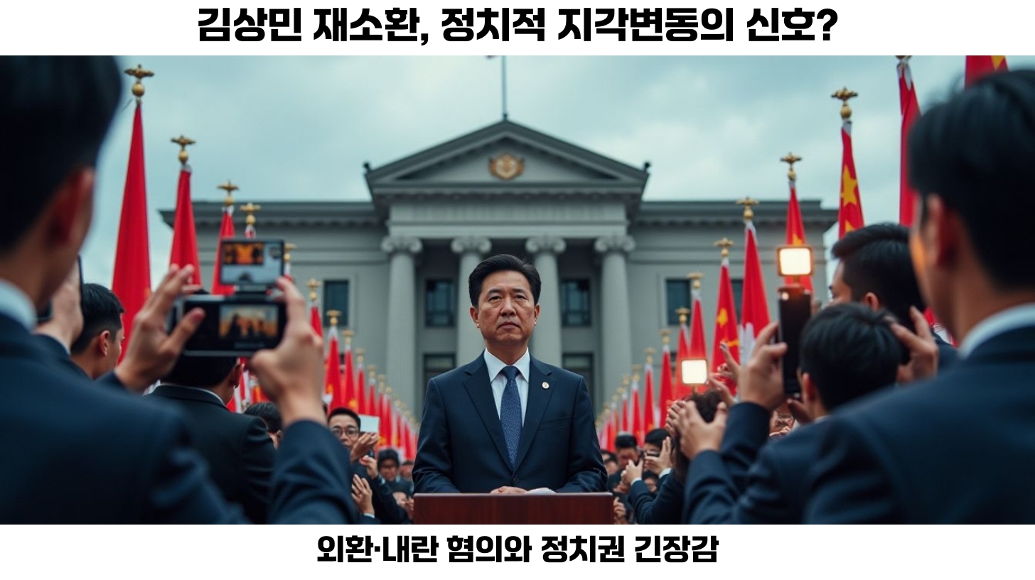 김상민 재소환의 배경과 영향