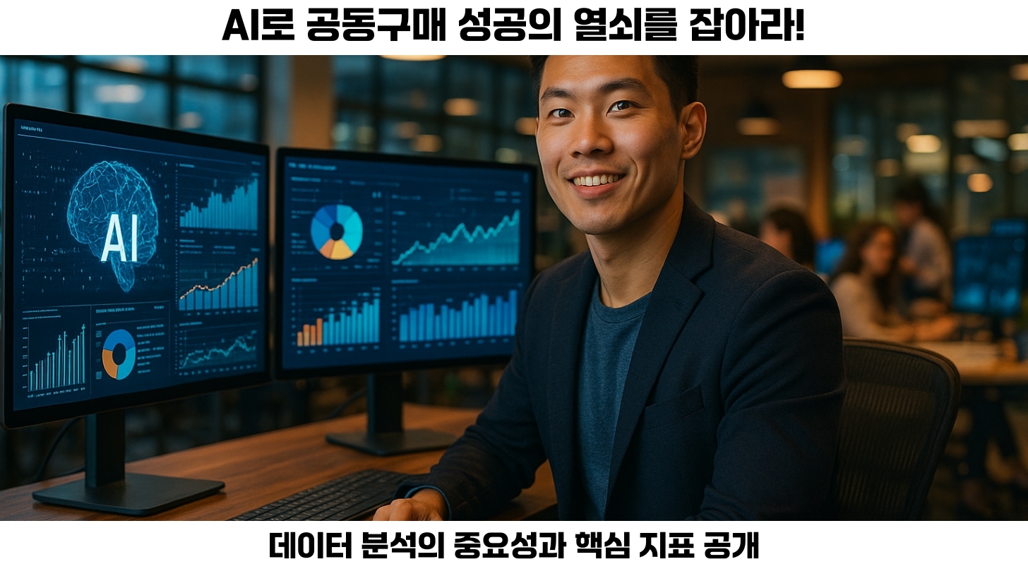 #공동구매 #AI분석 #데이터분석 #매출증가율 #전환율 #고객유지율 #비즈니스성공 #마케팅전략 #온라인쇼핑