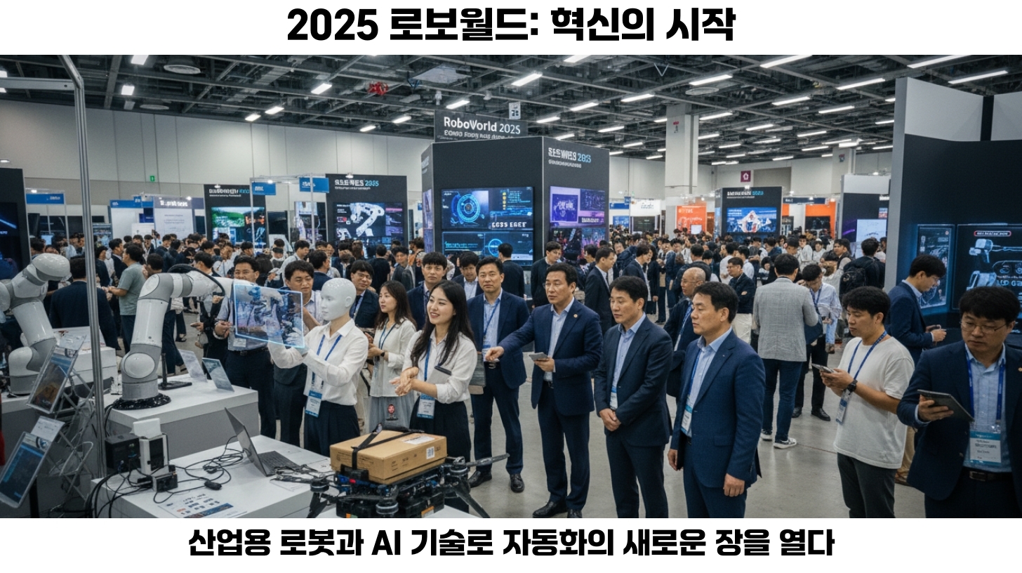 2025 로보월드: 산업용 로봇과 AI 기술로 혁신하는 자동화 솔루션 2 2025 로보월드