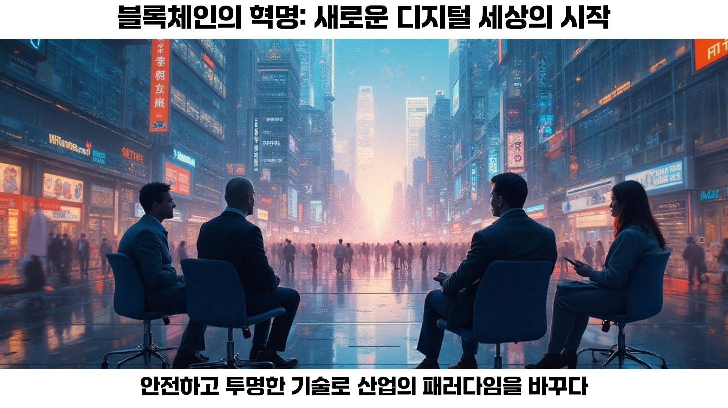 블록체인이란? 디지털 혁신의 중심으로 떠오르는 기술