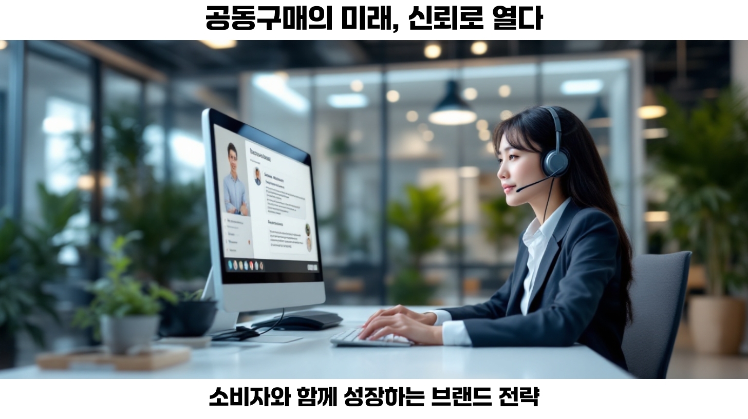 공동구매의 성공을 위한 전략