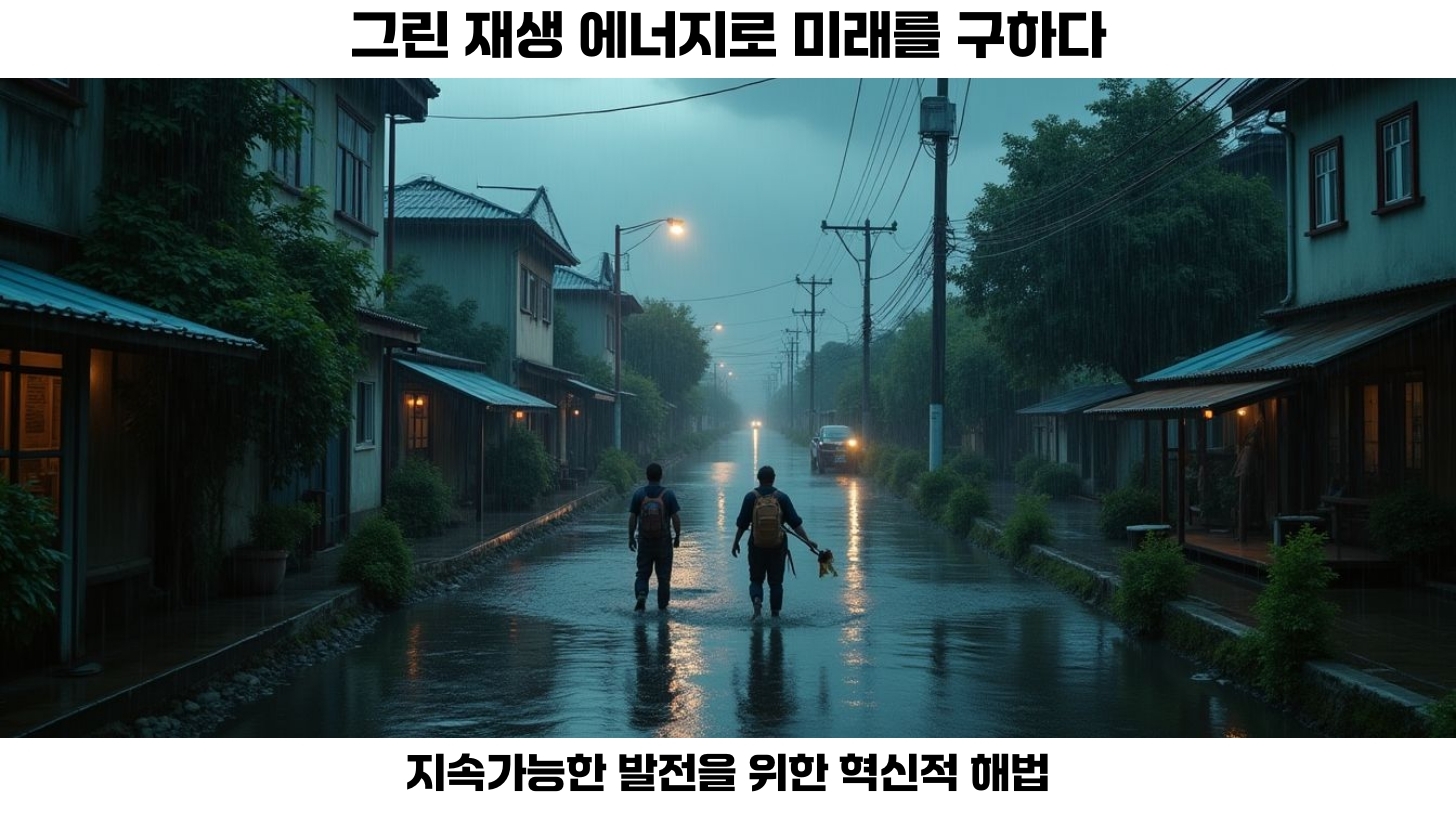 그린 재생 에너지