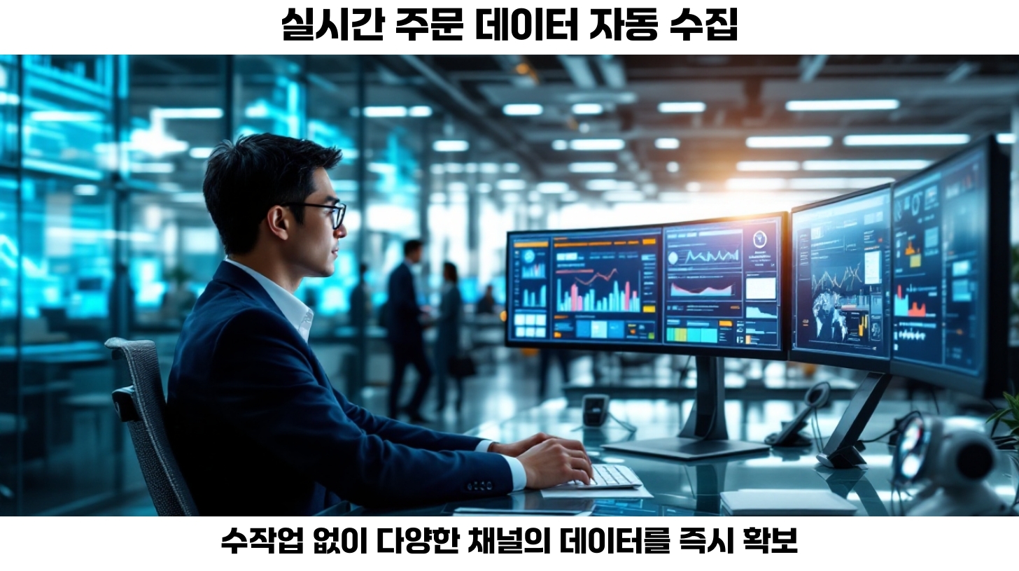 주문 데이터 자동 수집