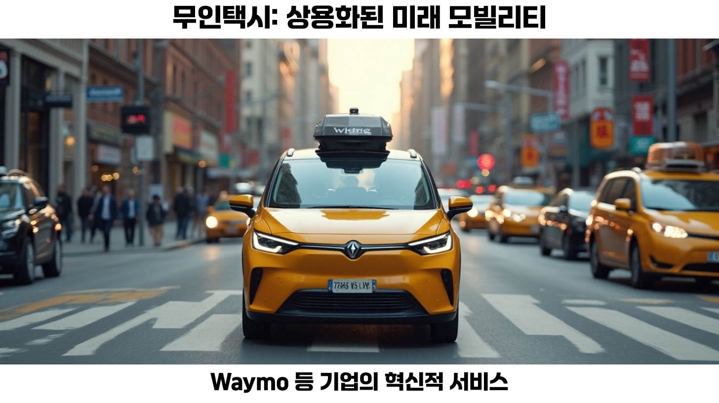 자율주행차의 미래: 라이다 기술과 무인택시의 혁신적인 발전 4 무인택시의 등장과 도로 인프라의 변화