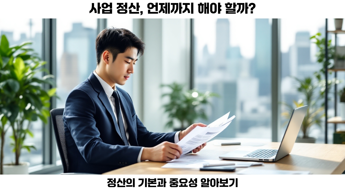 정산 마감 후 며칠 내에 진행해야 할까? 사업 정산의 길잡이 2 첫번째 사업을 운영하면서 중요한 요소 중 하나는 정산입니다. 정산은 사업의 마감 후 재정적 투명성을 높이고 정확한 비용 처리를 위해 필수적인 과정입니다.