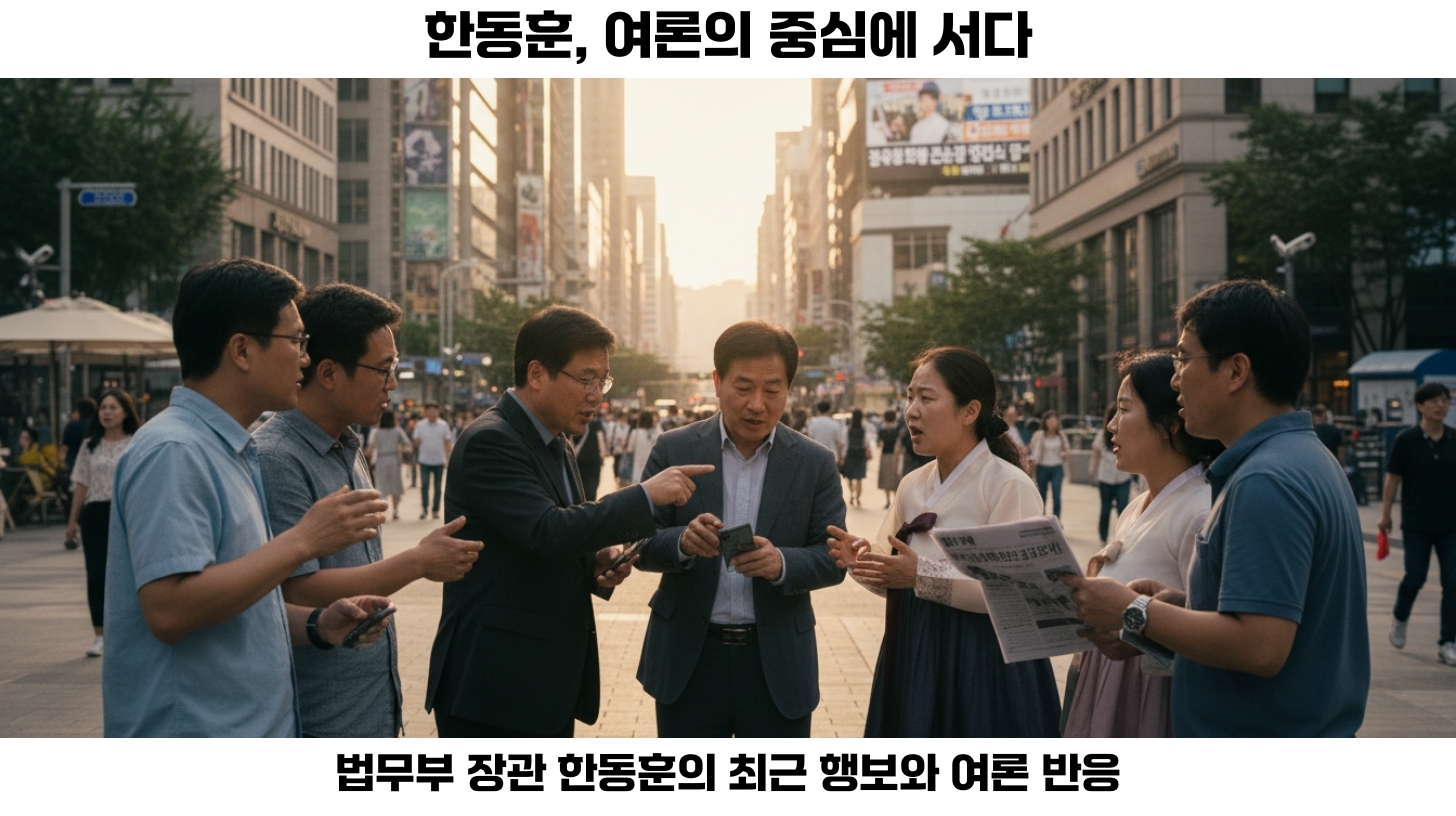 한동훈의 TV 토론, 여론 조작과 정치적 파장의 사회적 영향 분석 2 한동훈과 TV 토론의 주요 쟁점들