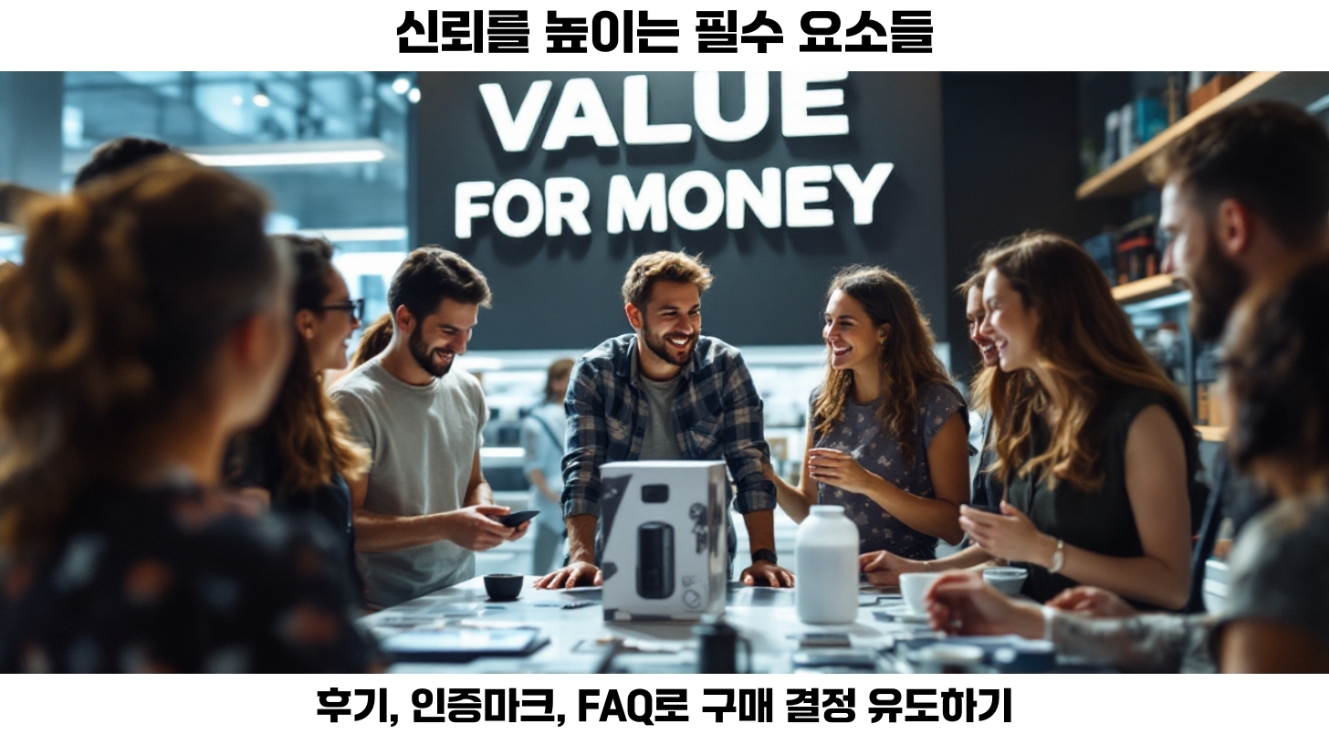 제품 소개 및 문제 해결책 관련 이미지